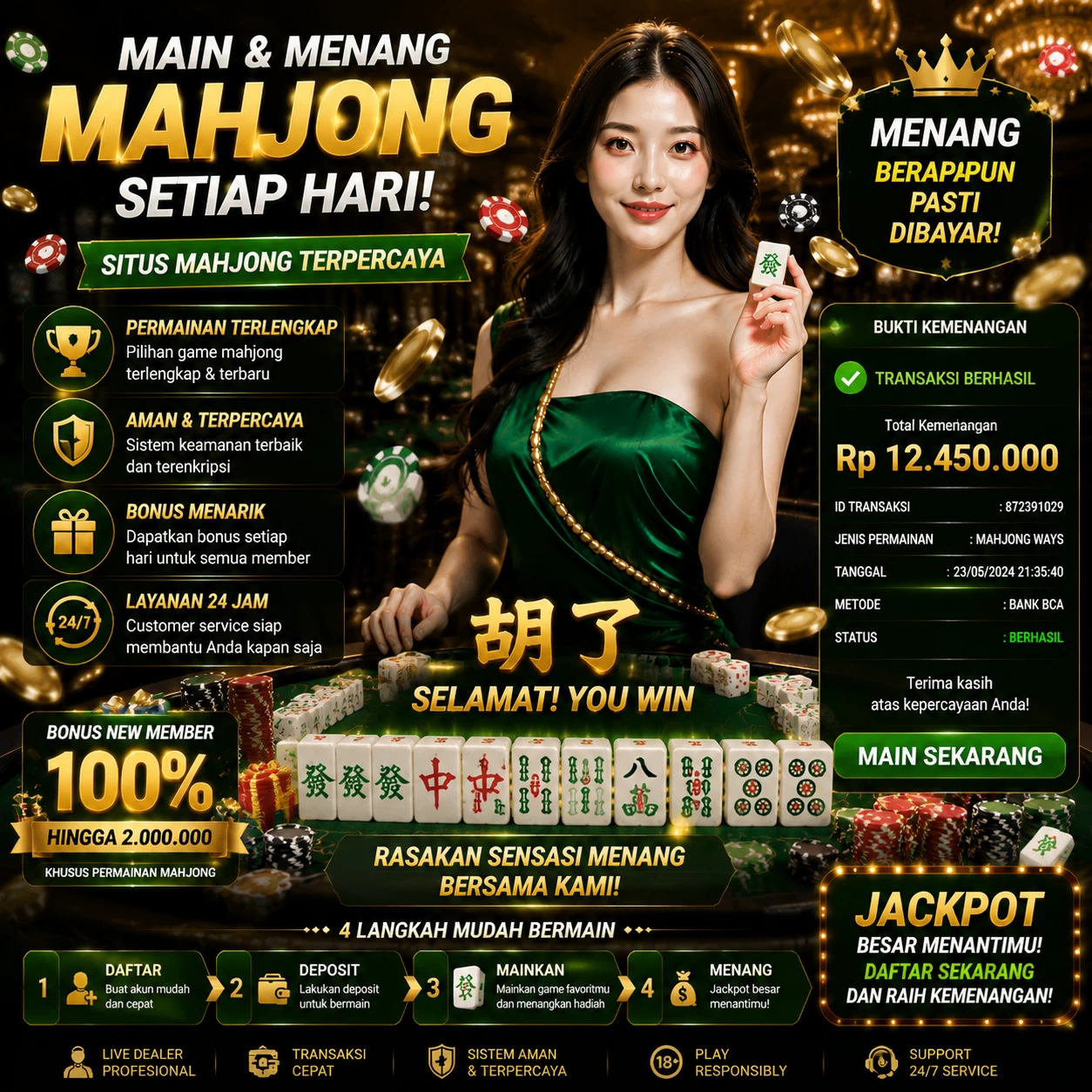 Ganhar e sacar na a75